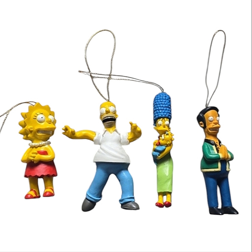 The Simpsons Christmas ornaments